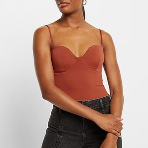 EXPRESS: Body Contour High Compression Bustier Bodysuit